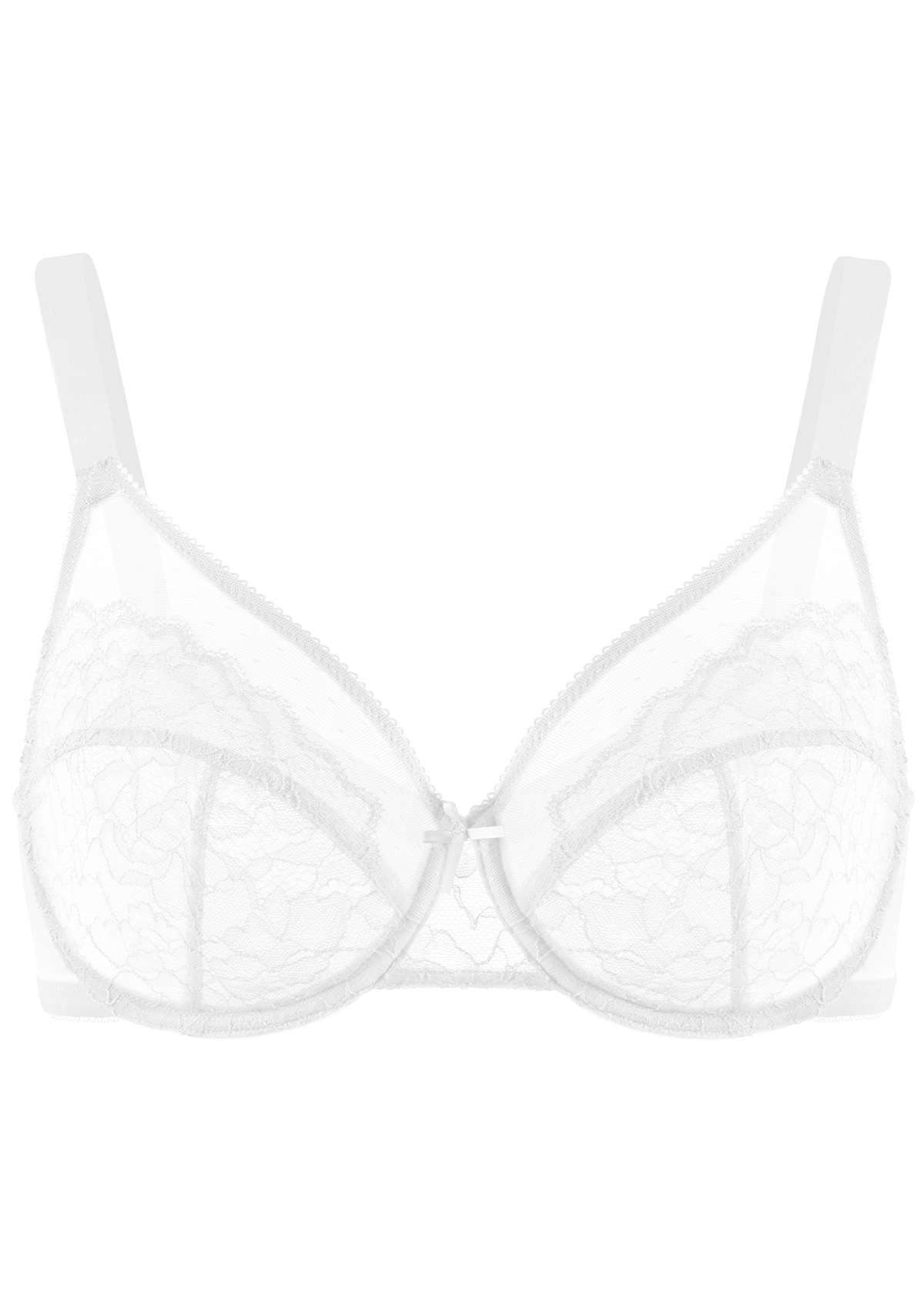 Enchante Lace Unlined Full Coverage Underwire Bra