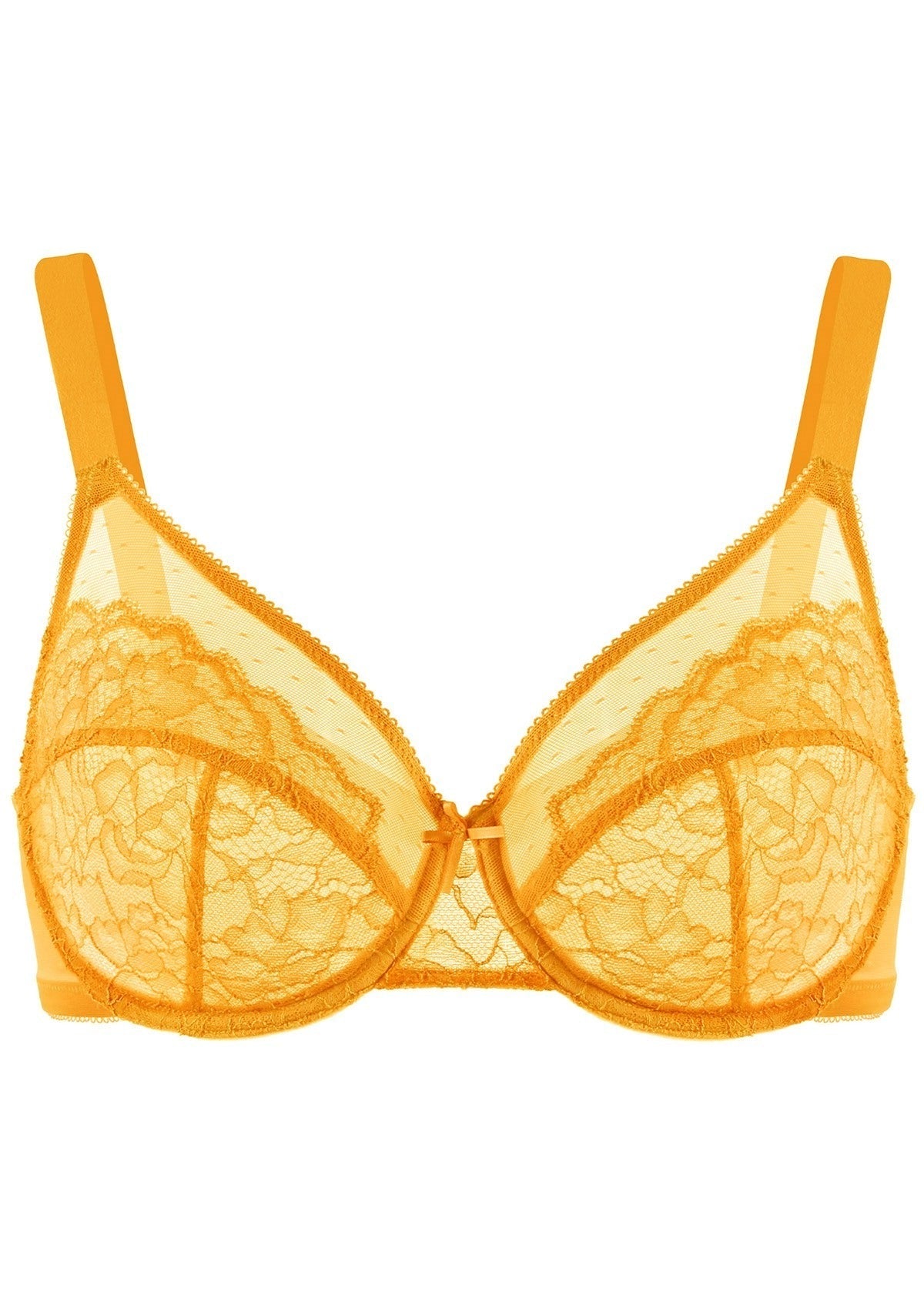 Enchante Lace Unlined Full Coverage Underwire Bra