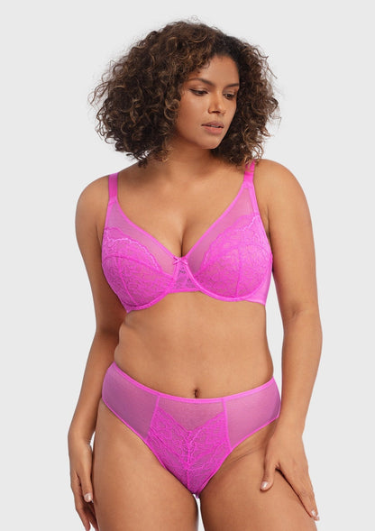 Enchante Lace Unlined Full Coverage Underwire Bra