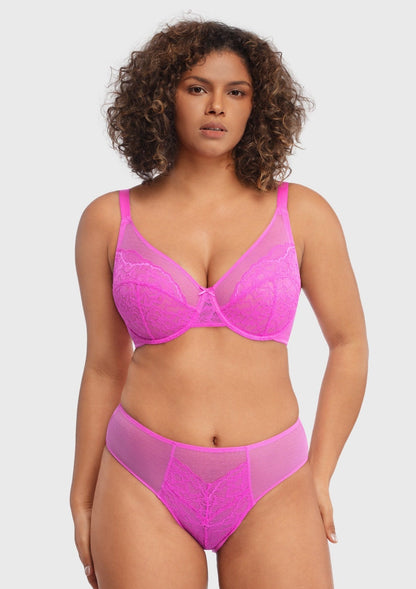 Enchante Lace Unlined Full Coverage Underwire Bra