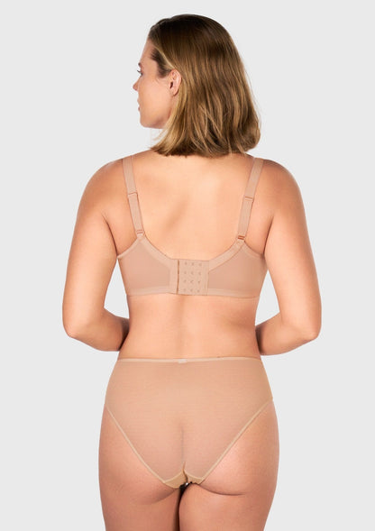 Enchante Lace Unlined Full Coverage Underwire Bra