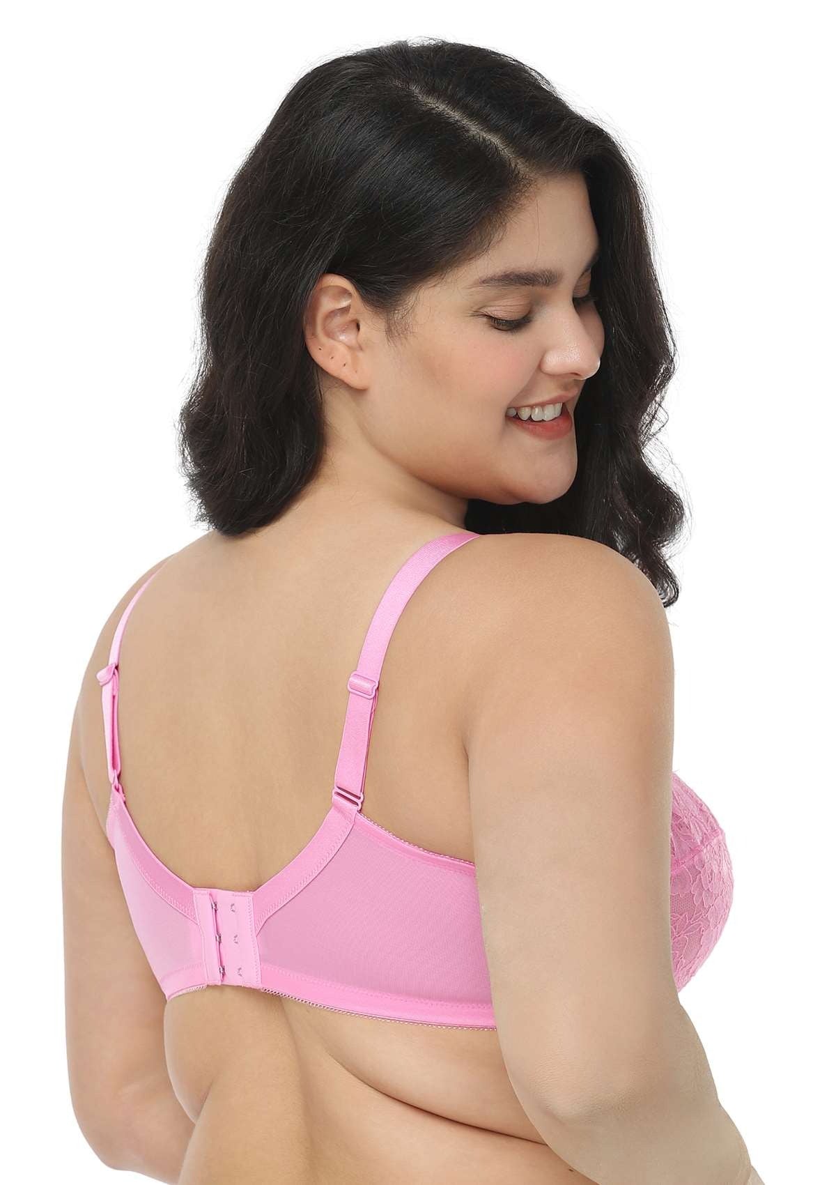Enchante Lace Unlined Full Coverage Underwire Bra
