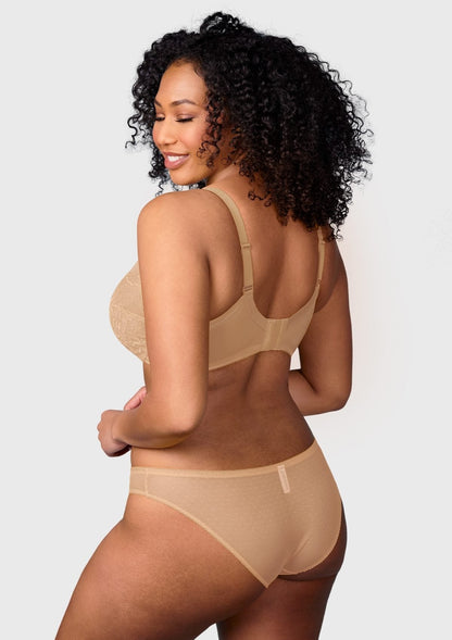 Enchante Lace Unlined Full Coverage Underwire Bra