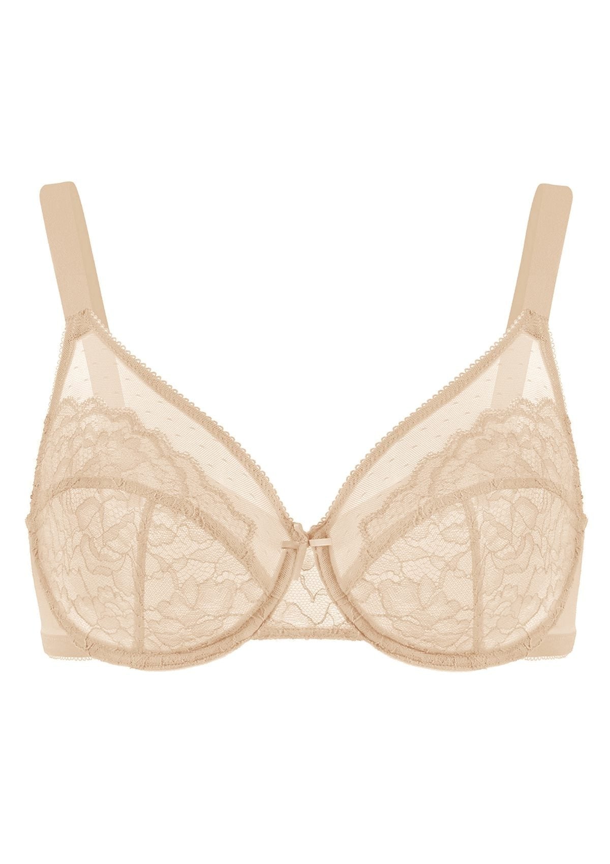 Enchante Lace Unlined Full Coverage Underwire Bra