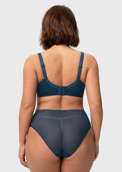 Enchante Lace Unlined Full Coverage Underwire Bra