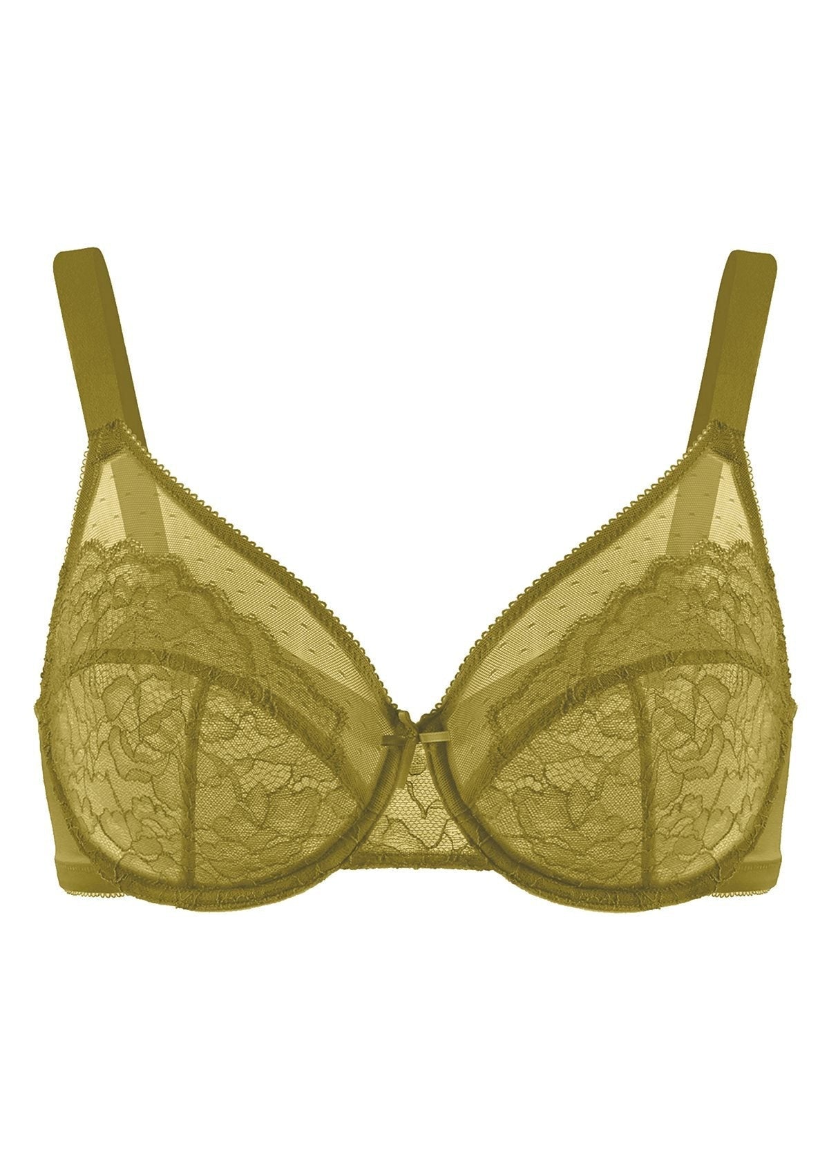 Enchante Lace Unlined Full Coverage Underwire Bra