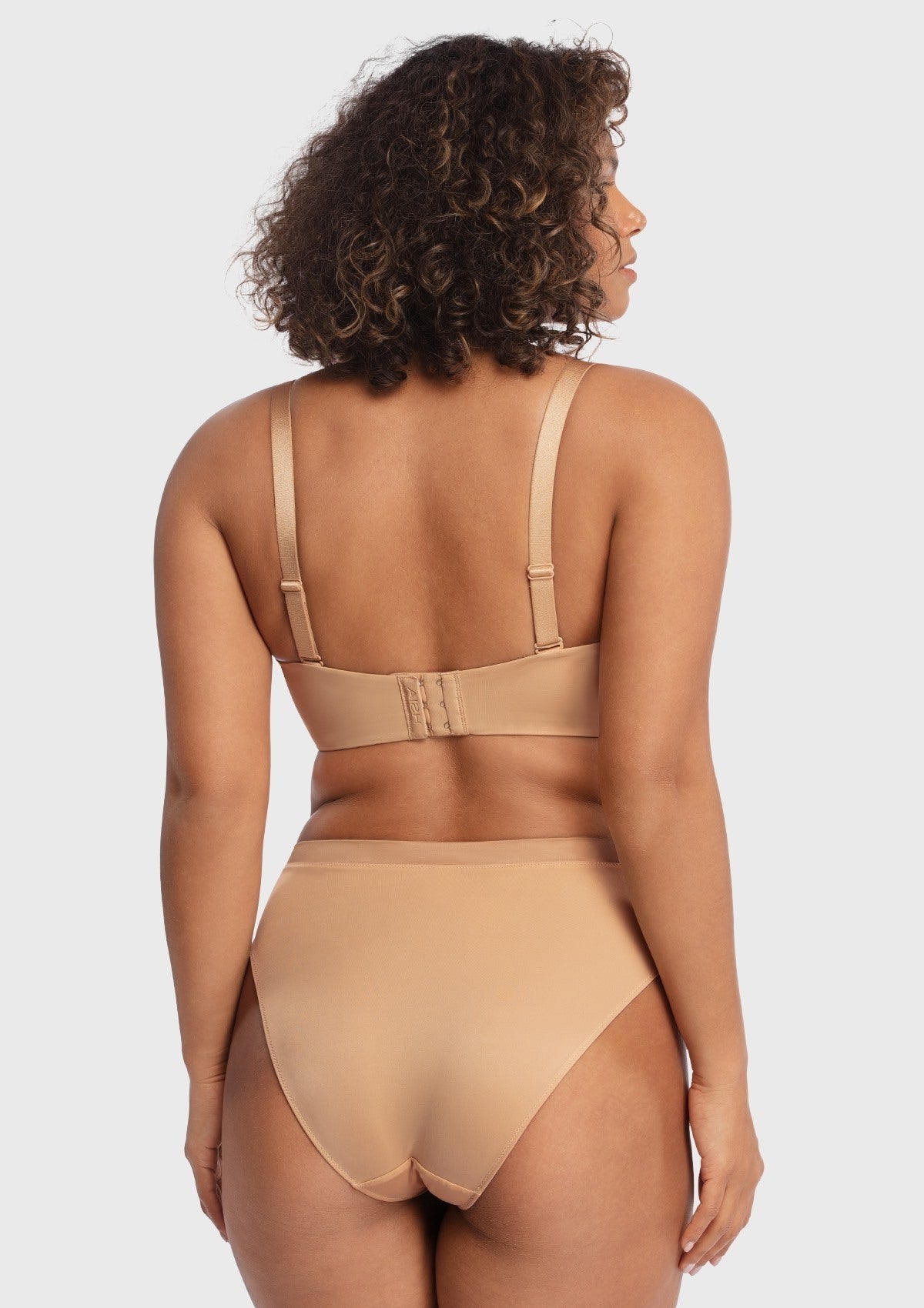 Fiery Unlined Seamless Comfort Underwire Plus Size Bandeau Strapless Bra