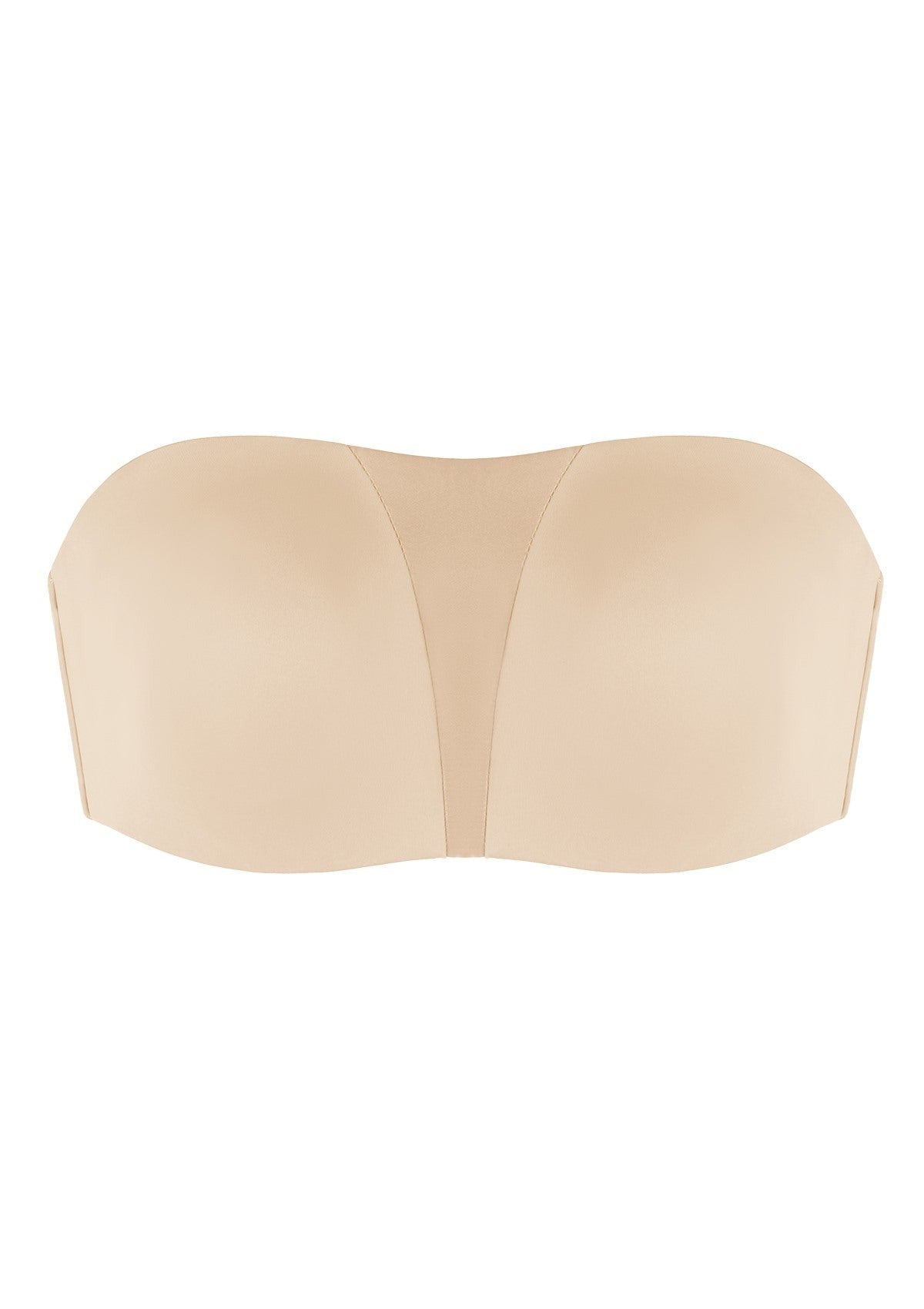 Fiery Unlined Seamless Comfort Underwire Plus Size Bandeau Strapless Bra