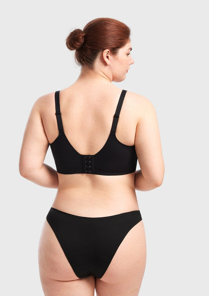 HSIA Auri Seamless Lace Support Bra Full Coverage Underwire Comfort Fit