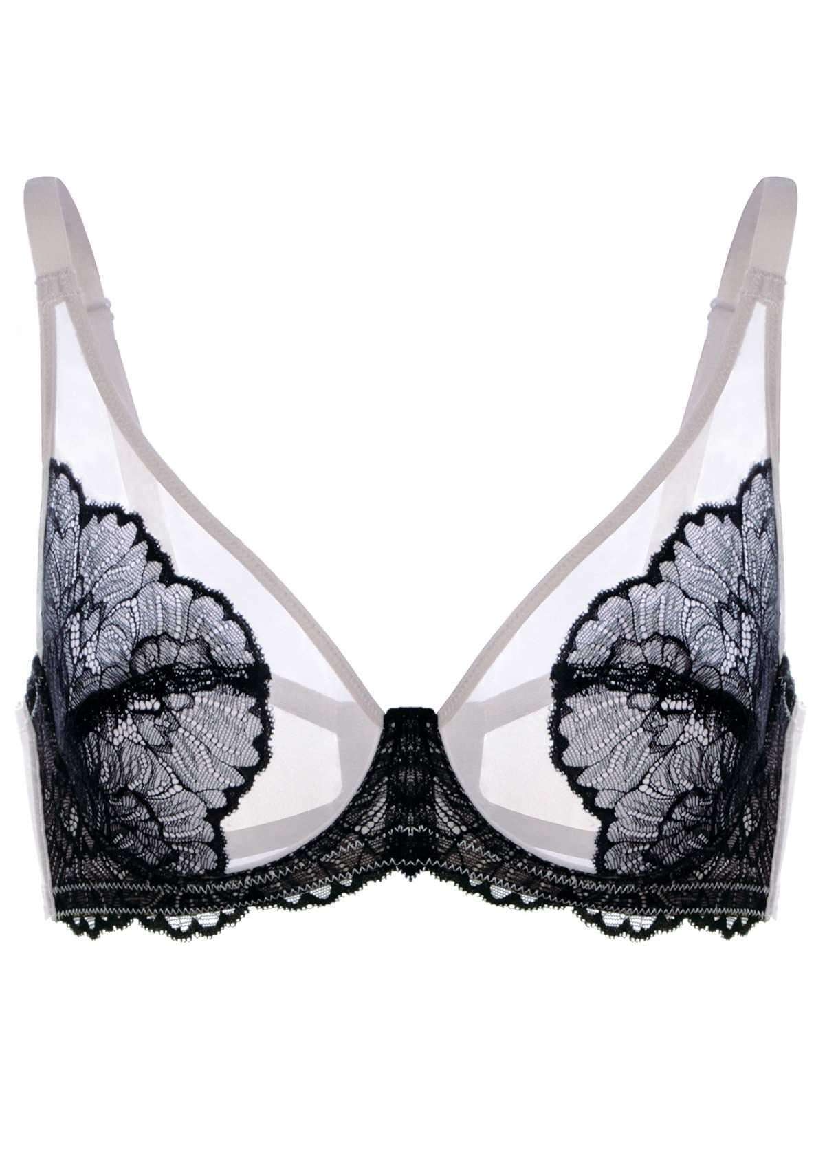 HSIA Blossom Unlined Lace Underwire Bra