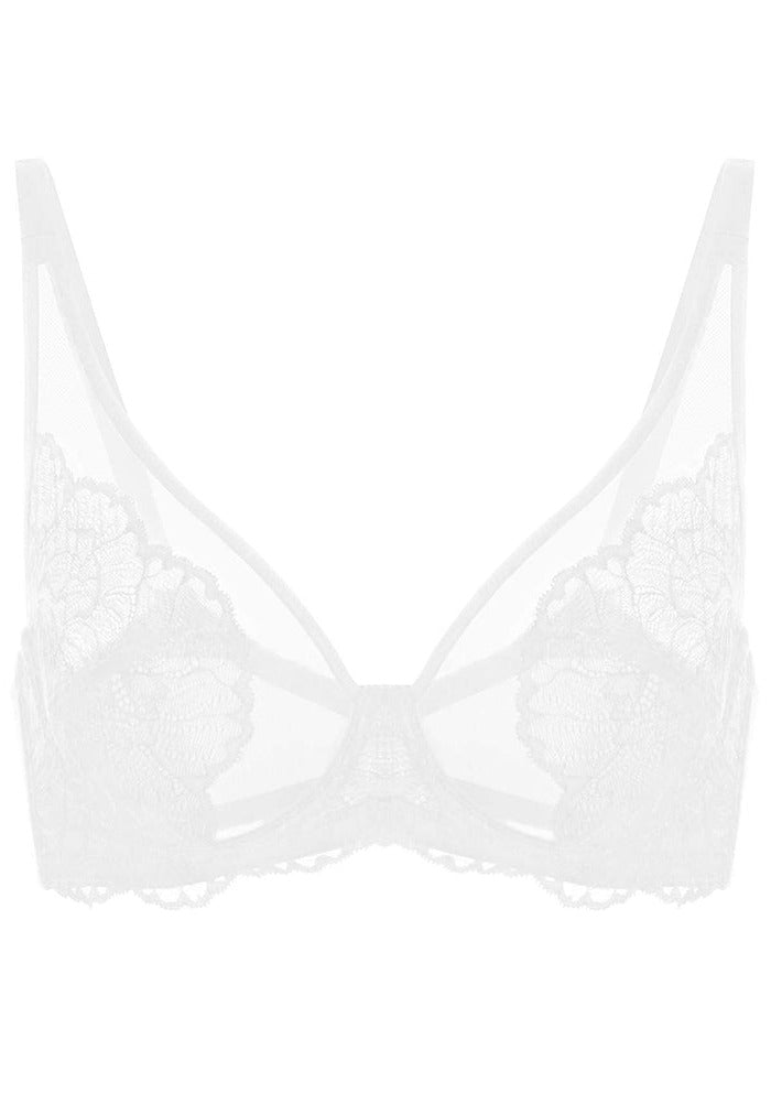 HSIA Blossom Unlined Lace Underwire Bra