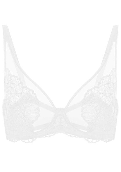 HSIA Blossom Unlined Lace Underwire Bra