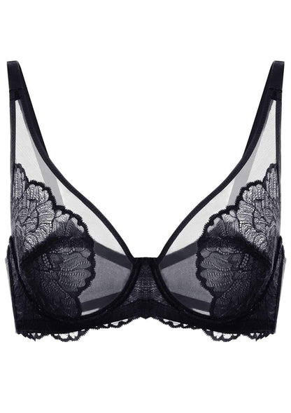 HSIA Blossom Unlined Lace Underwire Bra