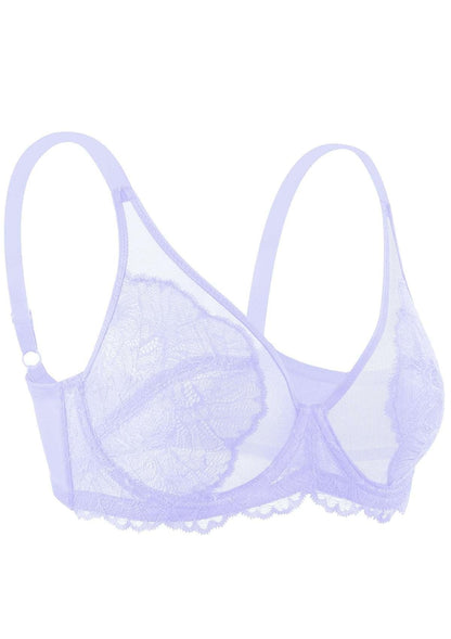 HSIA Blossom Unlined Lace Underwire Bra