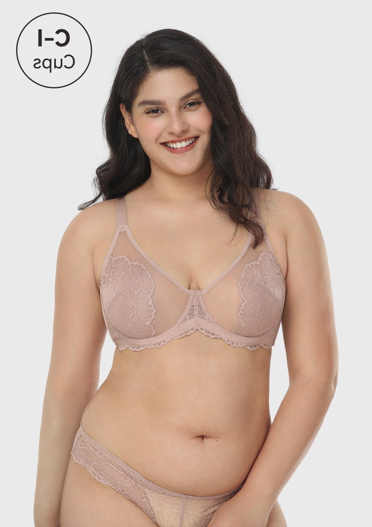 HSIA Blossom Unlined Lace Underwire Bra