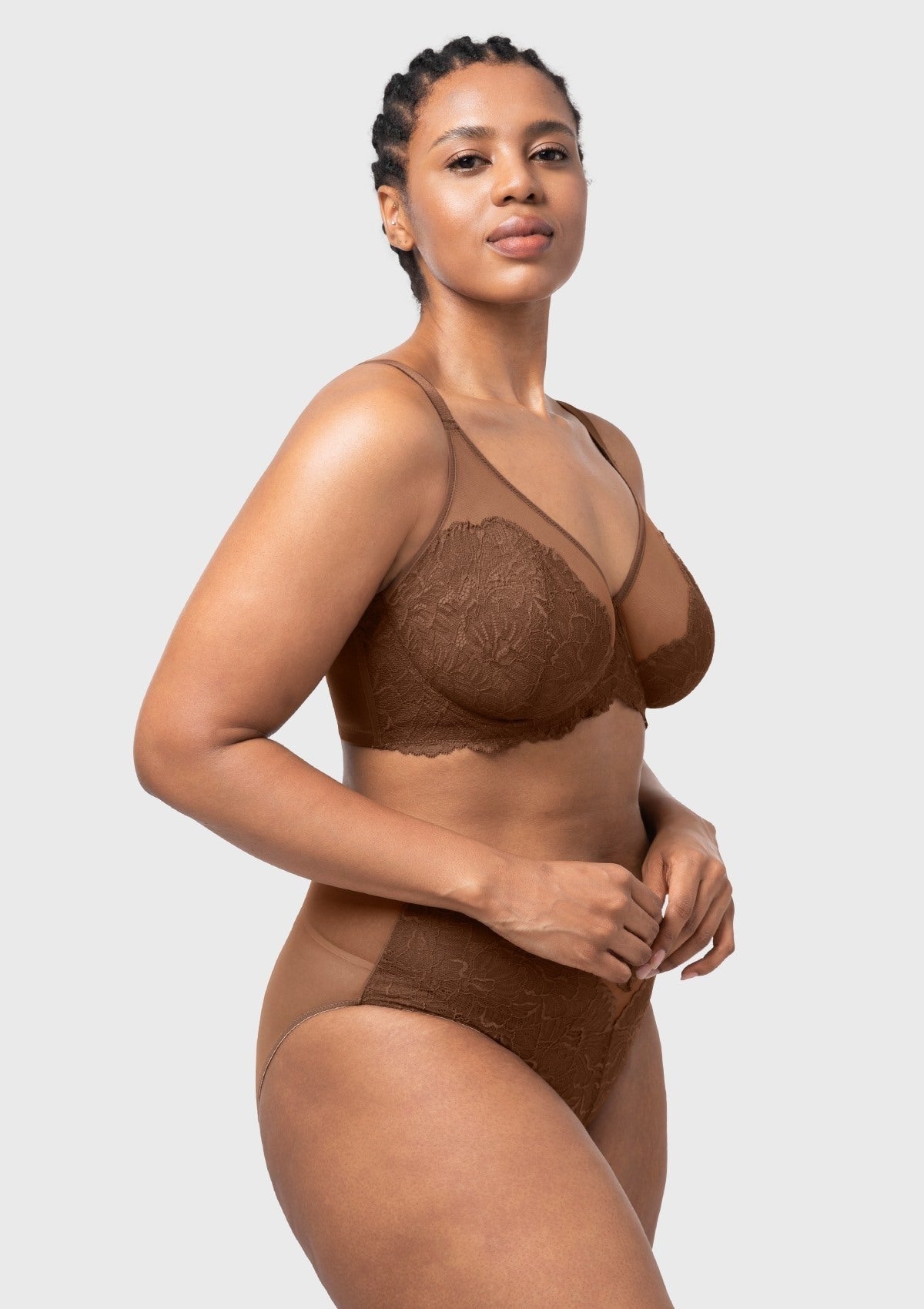 HSIA Blossom Unlined Lace Underwire Bra