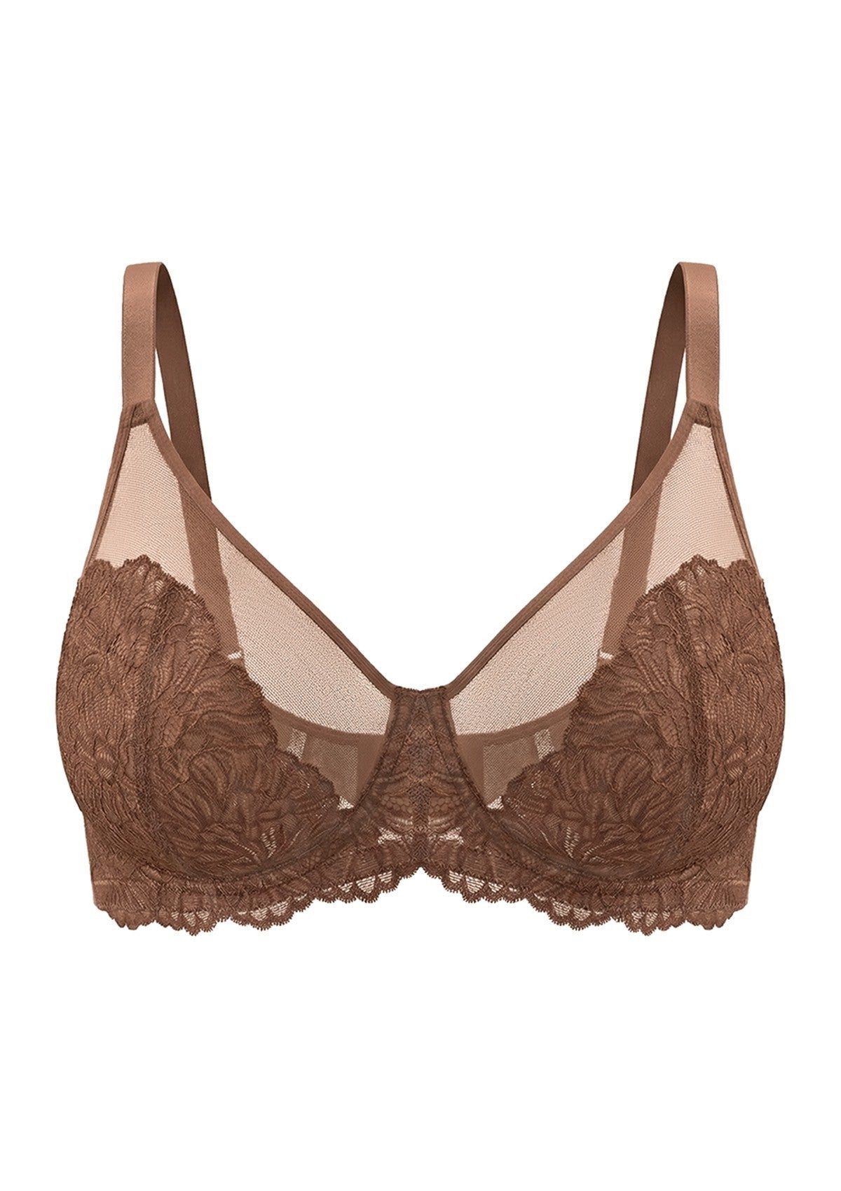 HSIA Blossom Unlined Lace Underwire Bra