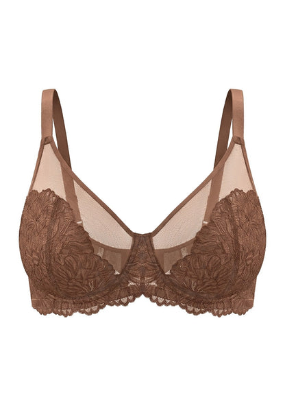 HSIA Blossom Unlined Lace Underwire Bra