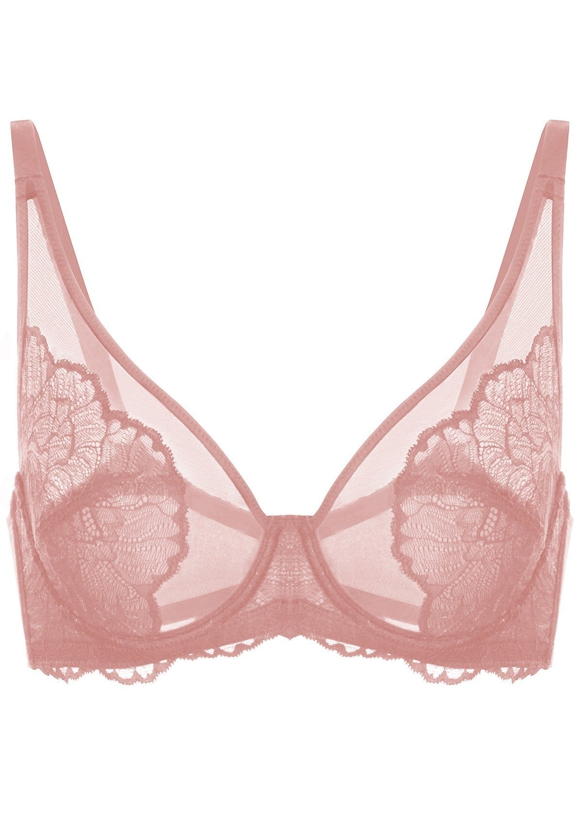 HSIA Blossom Unlined Lace Underwire Bra