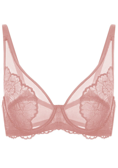 HSIA Blossom Unlined Lace Underwire Bra