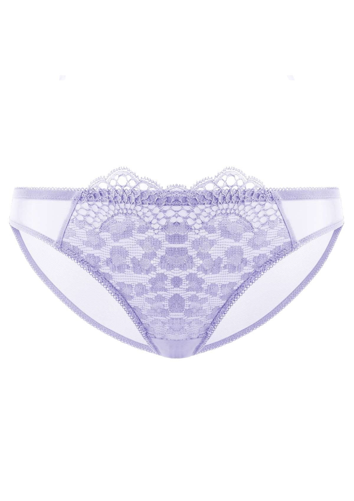 HSIA Front Lace Leopard Bikini Panties 3 Pack