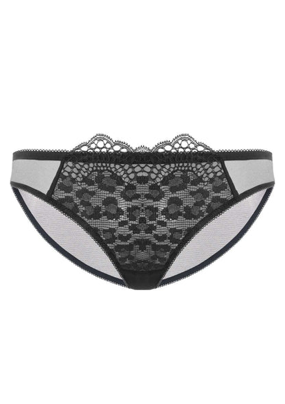 HSIA Front Lace Leopard Bikini Panties 3 Pack