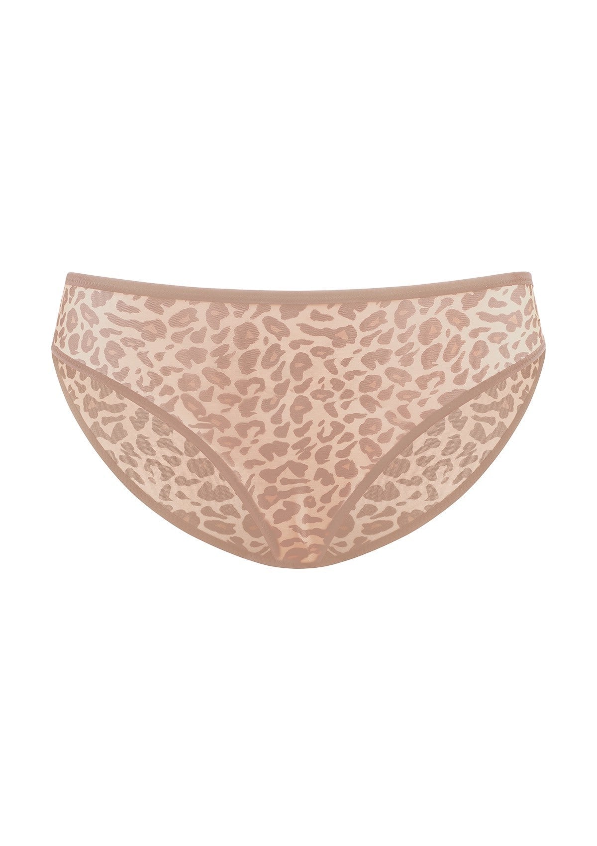 HSIA Leopard Wild High Stretch Briefs Soft Breathable Mesh Panty