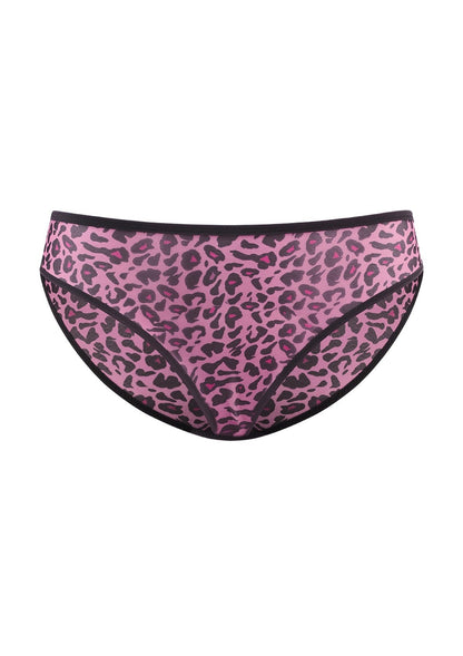 HSIA Leopard Wild High Stretch Briefs Soft Breathable Mesh Panty