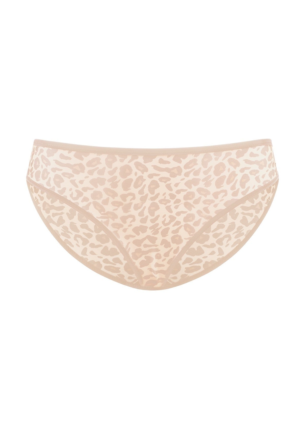 HSIA Leopard Wild High Stretch Briefs Soft Breathable Mesh Panty