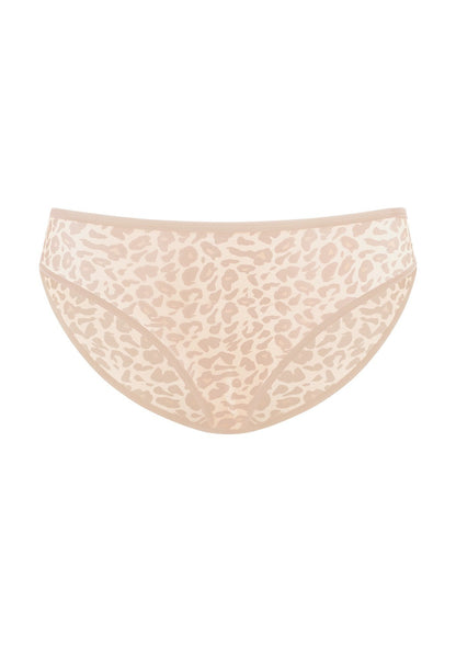 HSIA Leopard Wild High Stretch Briefs Soft Breathable Mesh Panty