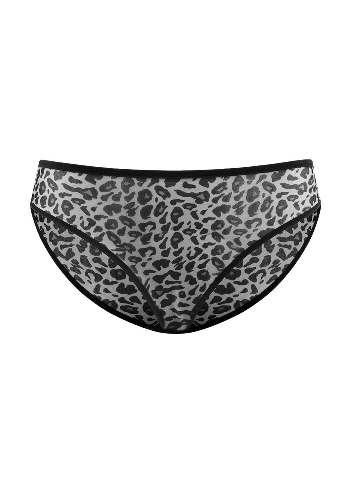 HSIA Leopard Wild High Stretch Briefs Soft Breathable Mesh Panty