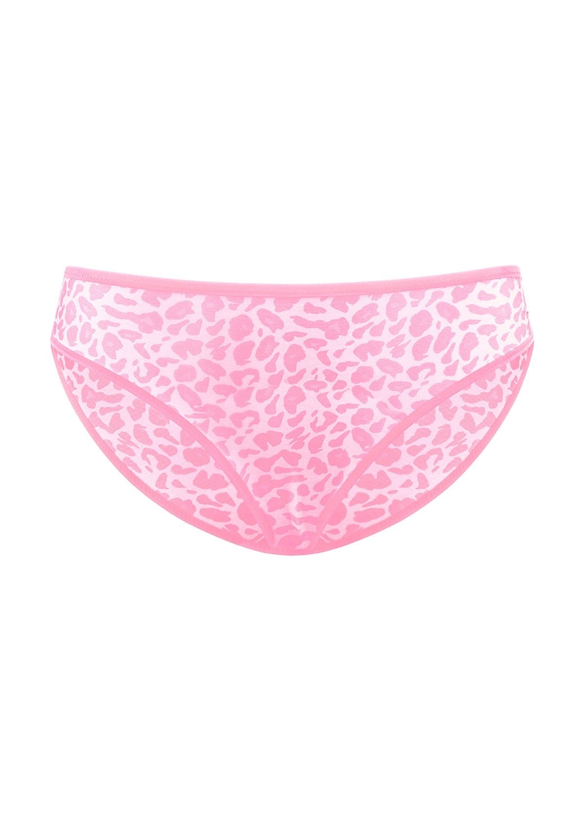 HSIA Leopard Wild High Stretch Briefs Soft Breathable Mesh Panty