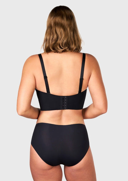 HSIA Longline Strapless Underwire Full Coverage Corset Bra