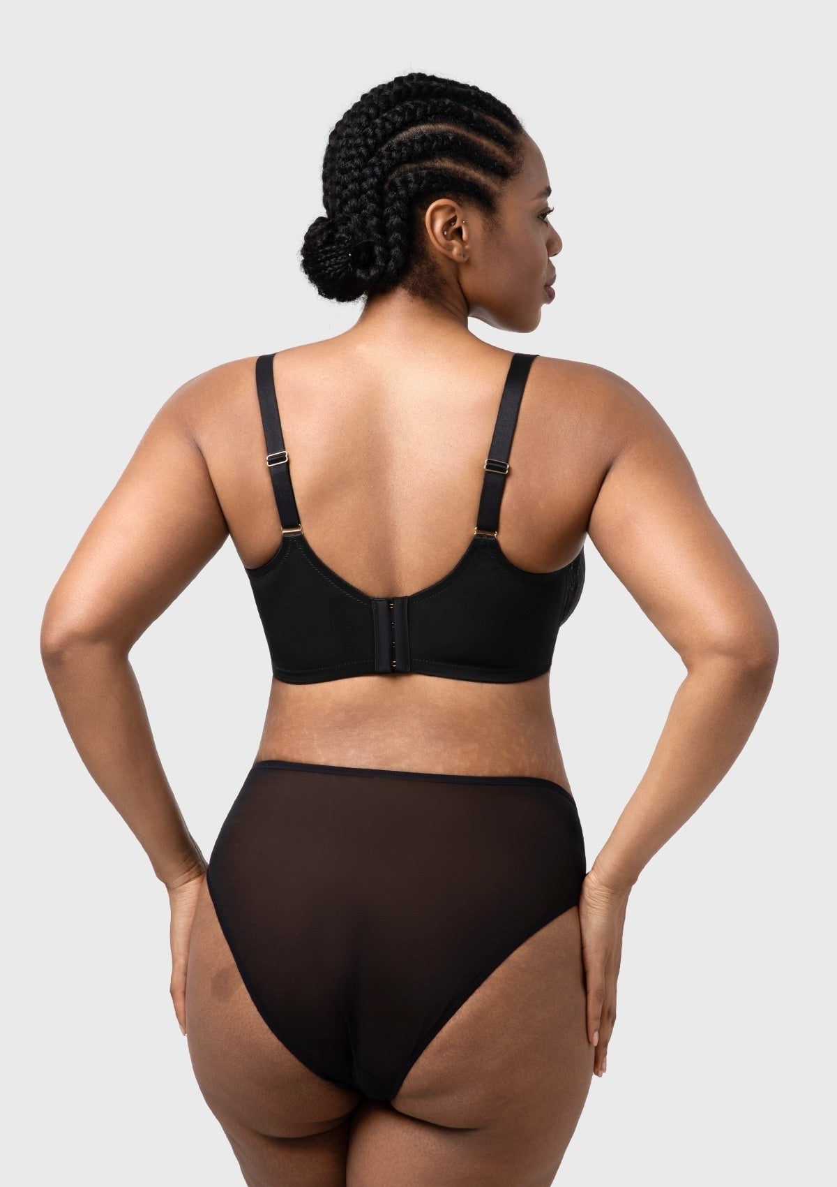HSIA Luxe Bloom Plus Size Unlined Underwire Bra
