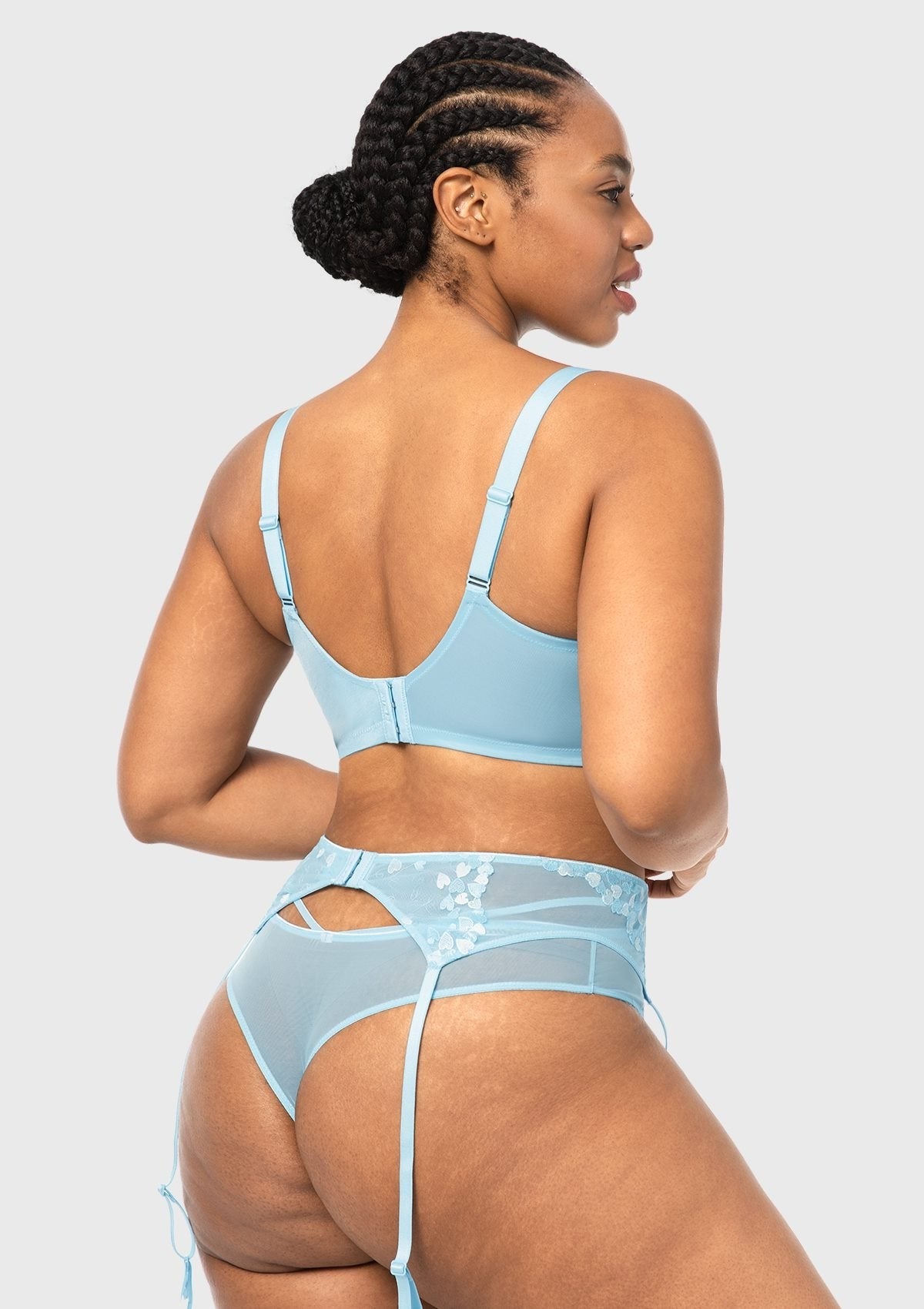 HSIA Renna Holiday Edit Embroidery Pink Lace Underwire Bra