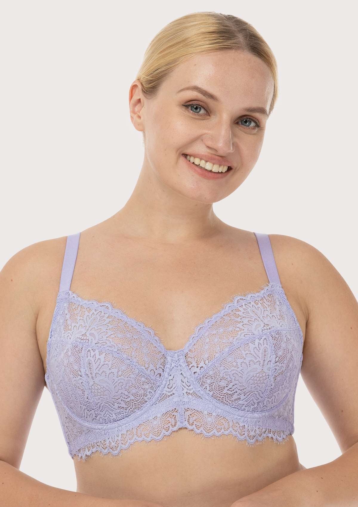 HSIA Sunflower Underwire Lace Bra