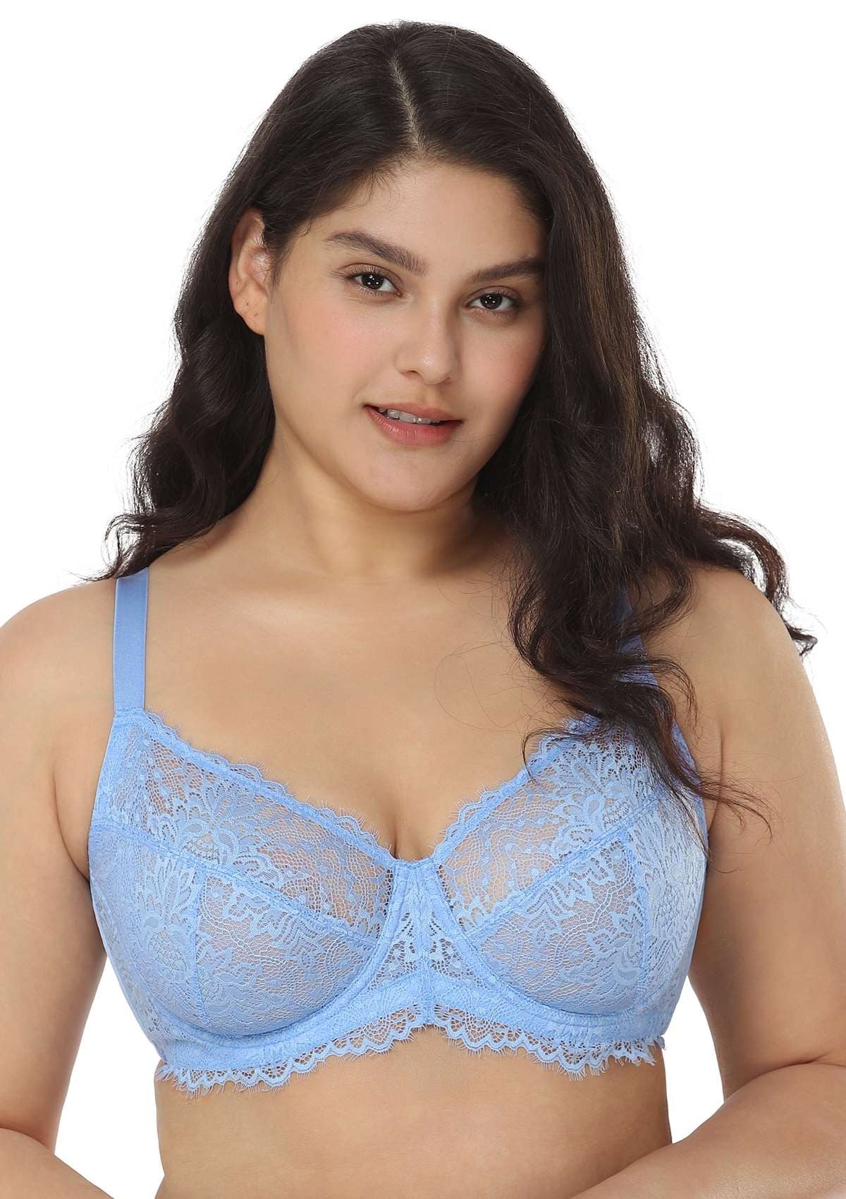 HSIA Sunflower Underwire Lace Bra