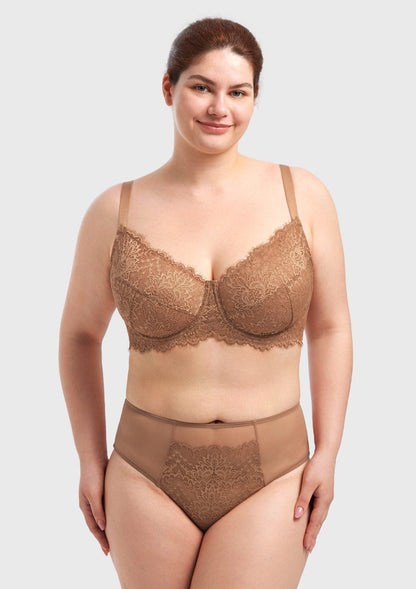 HSIA Sunflower Underwire Lace Bra