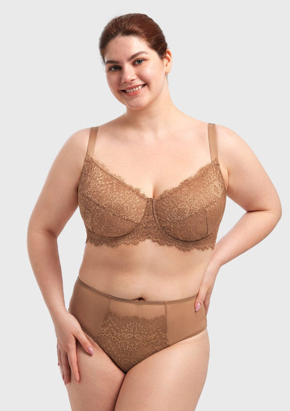 HSIA Sunflower Underwire Lace Bra