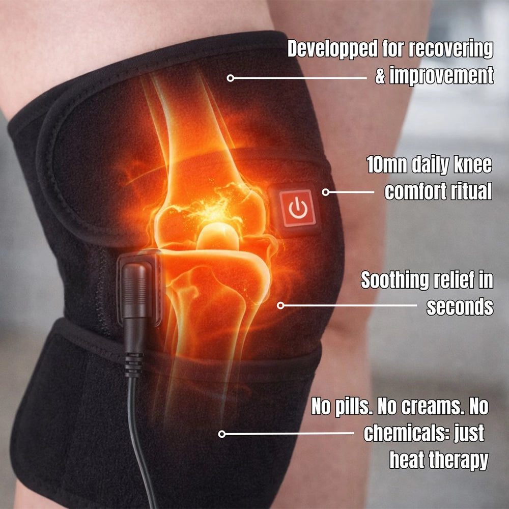 FitSlim HeatFlex™ Knee Pad Massager