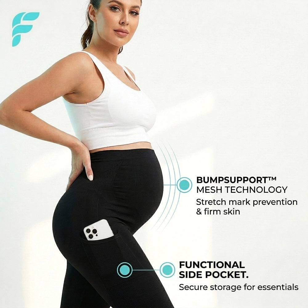 BumpSupport™ Maternity Leggings