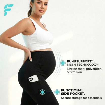 BumpSupport™ Maternity Leggings
