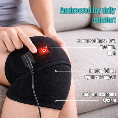 FitSlim HeatFlex™ Knee Pad Massager