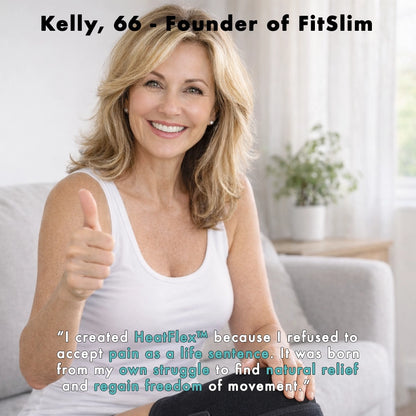 FitSlim HeatFlex™ Knee Pad Massager