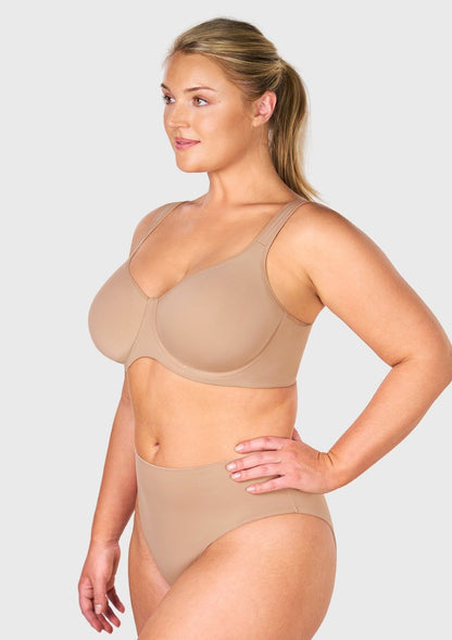 Joan Ultimate Soft T-shirt Unlined Minimizer Bra