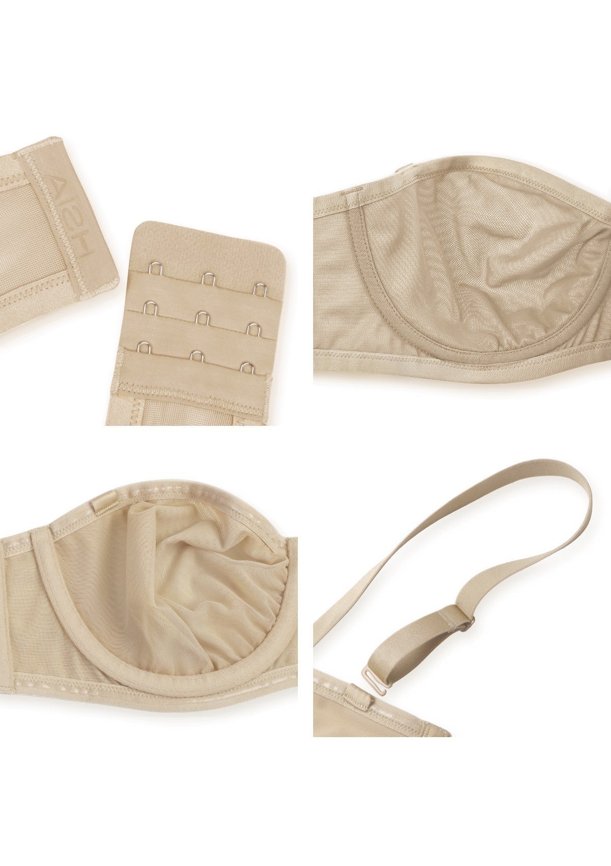 Leopard Unlined Strapless Minimizer Bra