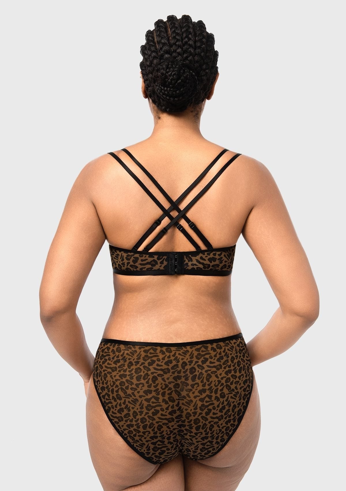 Lyra Sheer Mesh Multi-Way Unlined Balconette Bra