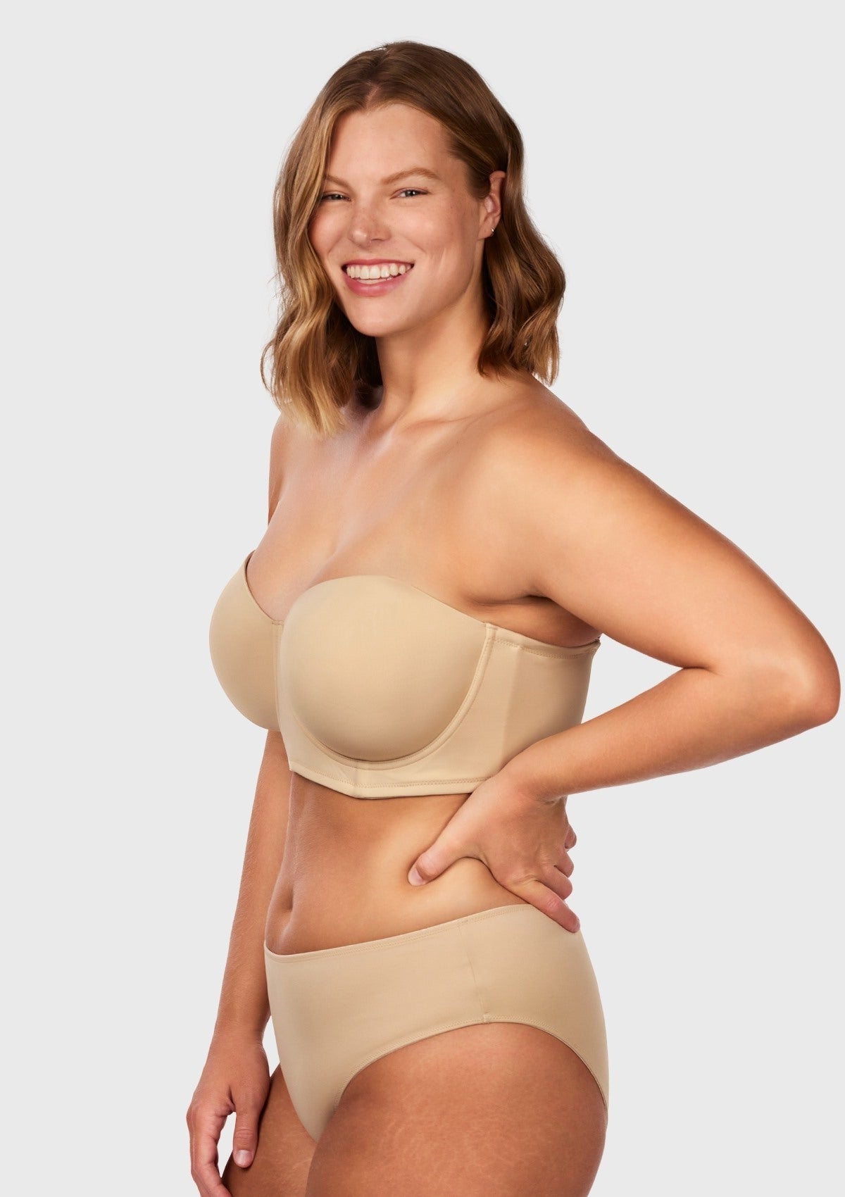 Margaret Seamless Molded Convertible Multiway Strapless Bra