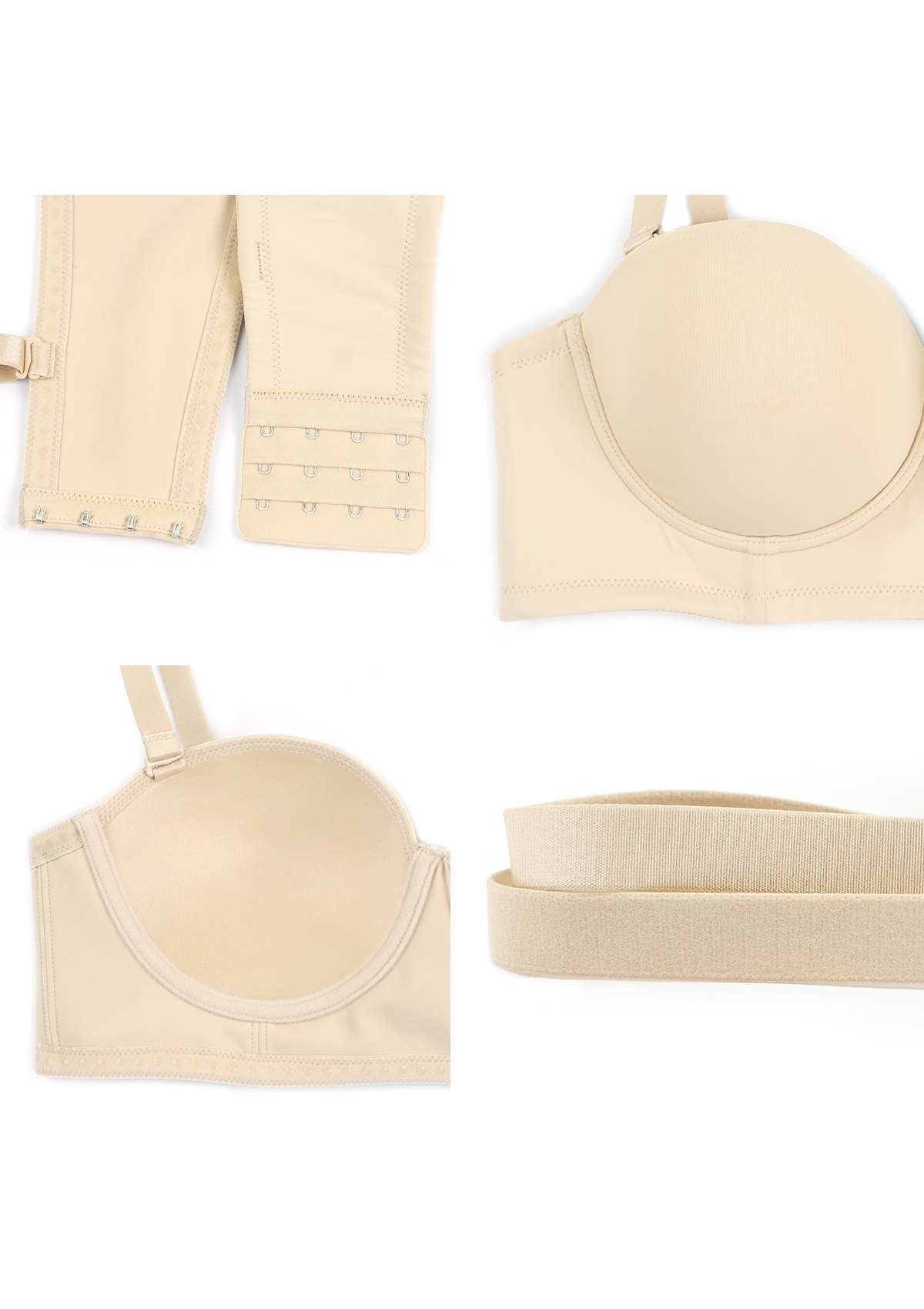 Margaret Seamless Molded Convertible Multiway Strapless Bra