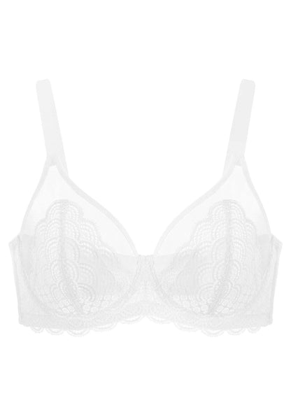 Mermaid Scales Lace Underwire Bra